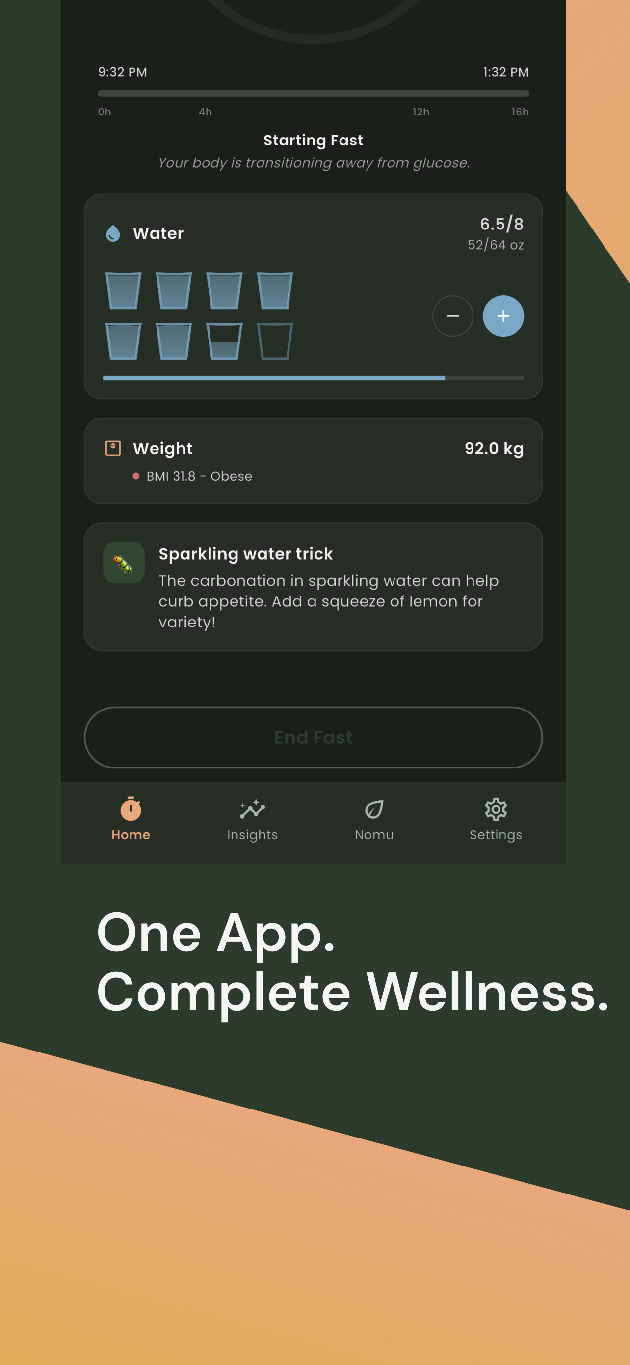 Water & Weight Tracking